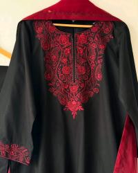 Sequence Embroidery Three Piece