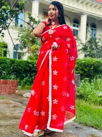Dhupiyan Silk Saree