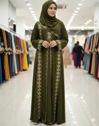 Stone Borka with Hijab