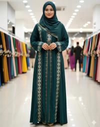 Stone Borka with Hijab