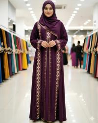 Stone Borka with Hijab