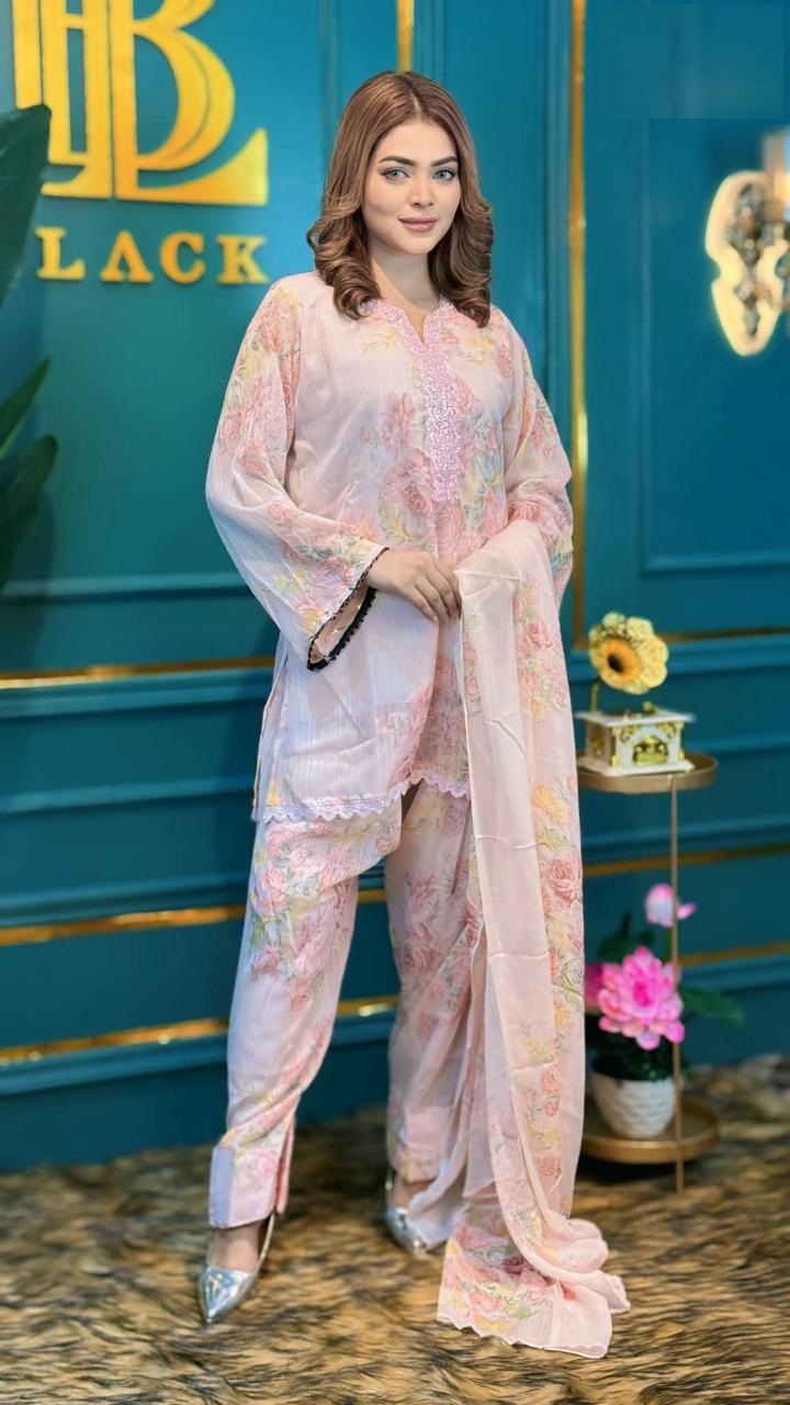 Pakistani Inspired Three peace