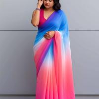 Rongdhonu  Georgette sharee