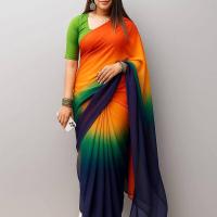 Rongdhonu  Georgette sharee