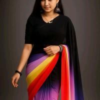 Rongdhonu  Georgette sharee