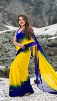 Rongdhonu  Georgette sharee