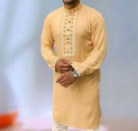 Soft Cotton Embroidery Panjabi