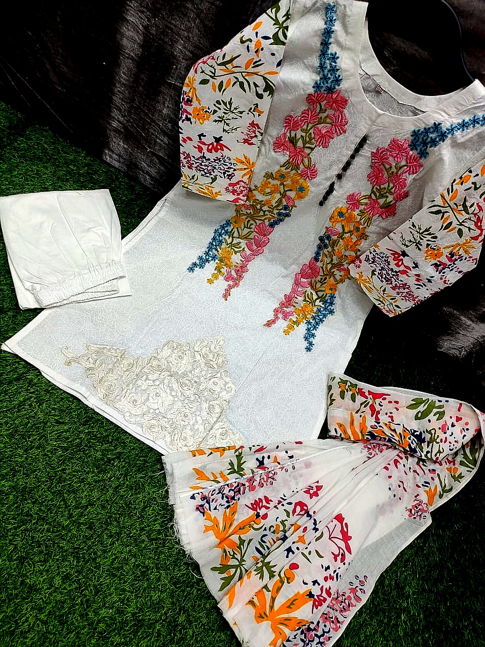 Cotton Three Piece