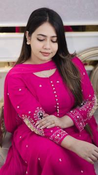 Embroidery Three Piece
