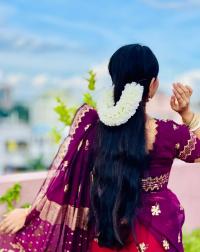 Semi Moslin Sharee  with Blouse Piece