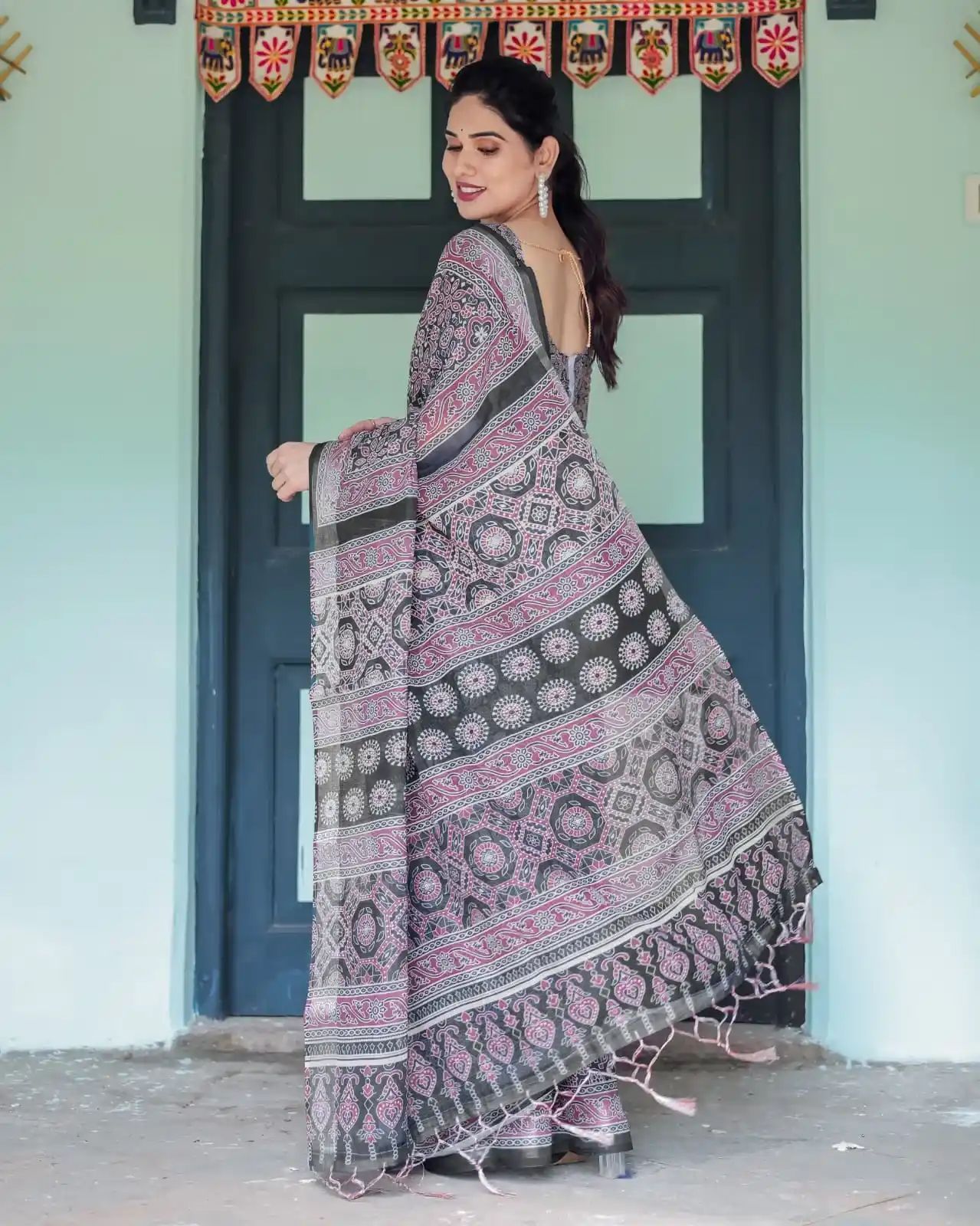 Chanduri Silk Sharee