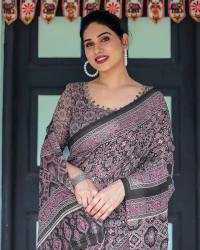 Chanduri Silk Sharee