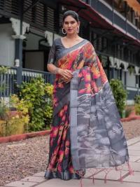 Chanduri Silk Sharee