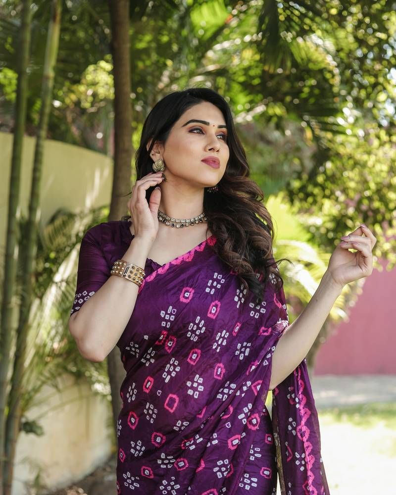 Chanduri Silk Sharee