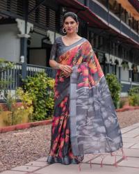 Chanduri Silk Sharee