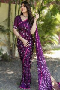 Chanduri Silk Sharee