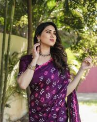 Chanduri Silk Sharee