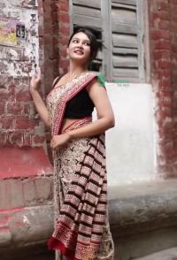 Chanduri Silk Sharee