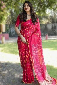 Chanduri Silk Sharee