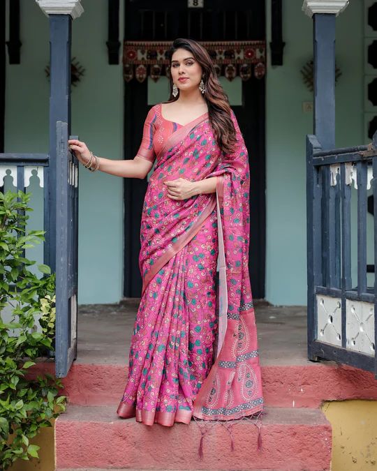 Chanduri Silk Sharee