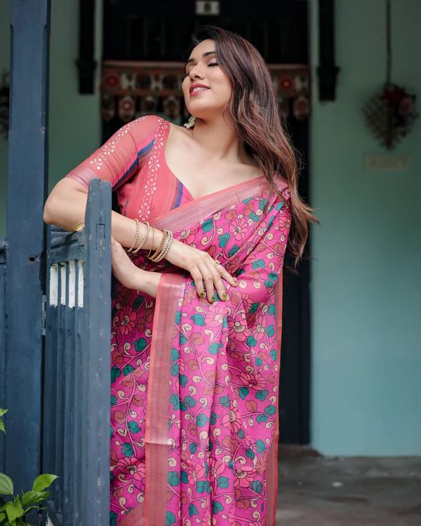 Chanduri Silk Sharee
