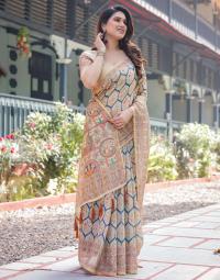 Chanduri Silk Sharee