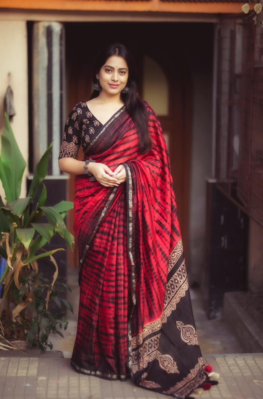 Chanduri Silk Sharee