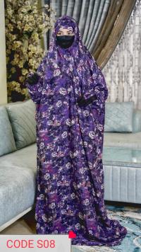 Salah long khimar