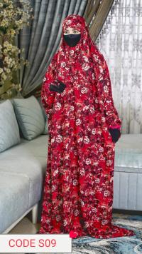 Salah long khimar