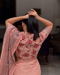 Premium Parsha Sharee with Blouse Piece