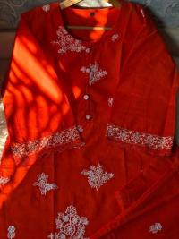 Embroidery Cotton Co-Ord Set