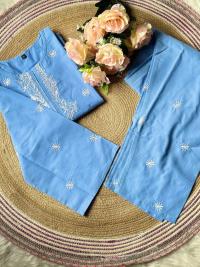 Embroidery Cotton Co-Ord Set