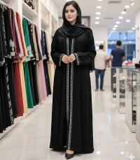 Zoom Fabrics Borka with Hijab