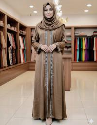 Zoom Fabrics Borka with Hijab