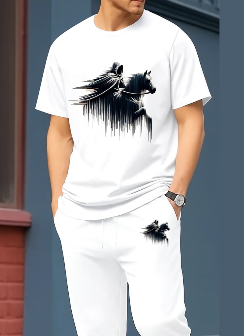 Cotton Tshirt & Trouser Combo Set - Nazmas BD Best Price Online Shop