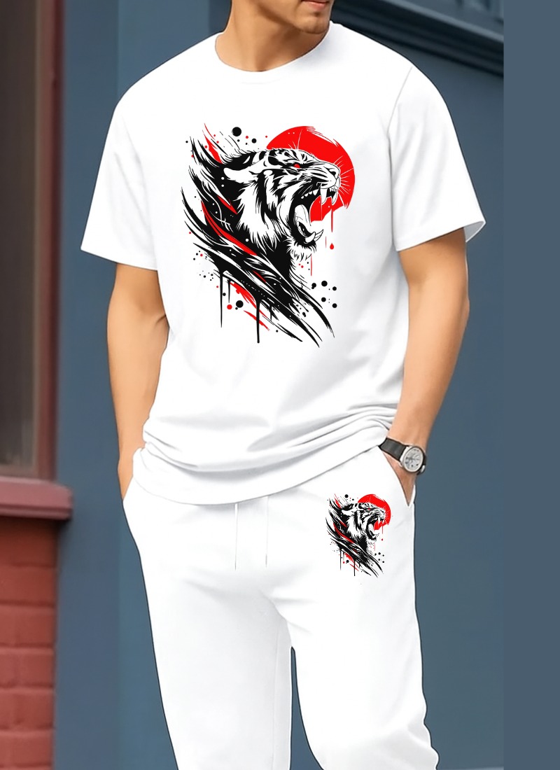Cotton Tshirt & Trouser Combo Set - Nazmas Shop Online Affordable Price BD