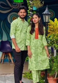 Shirt and Two Piece Couple Dress
