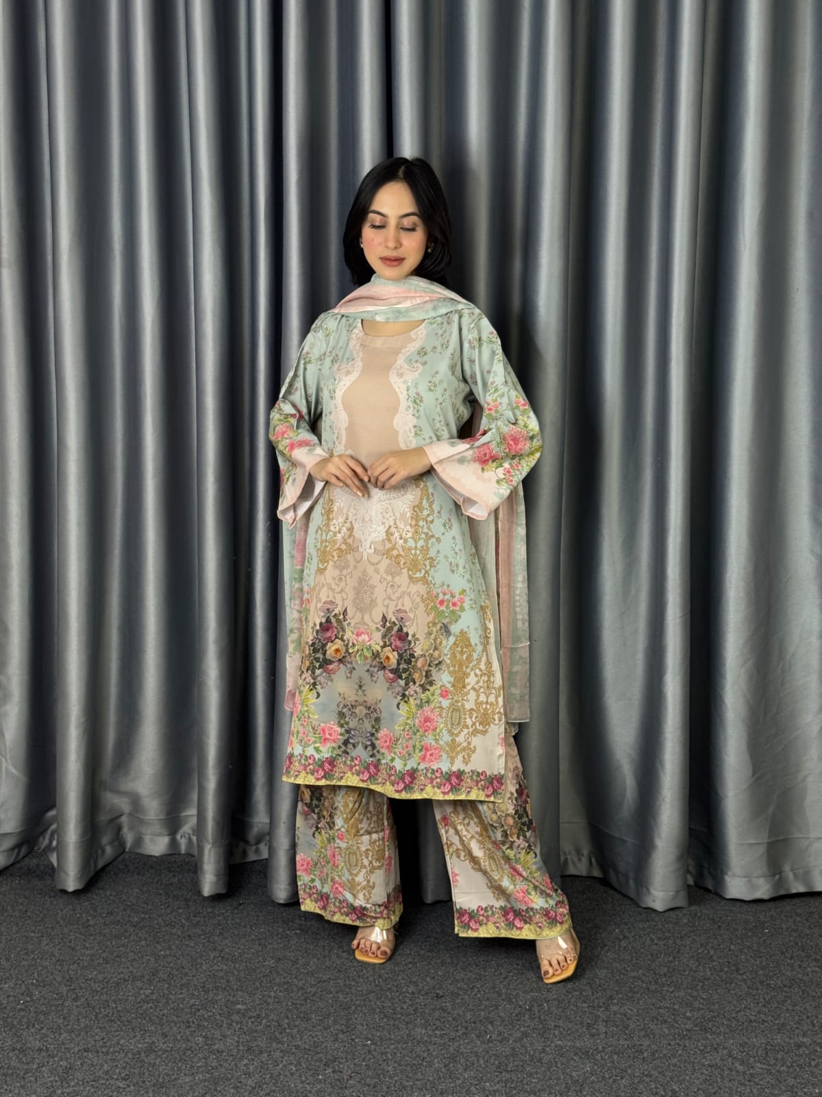 Digital Print Three Piece