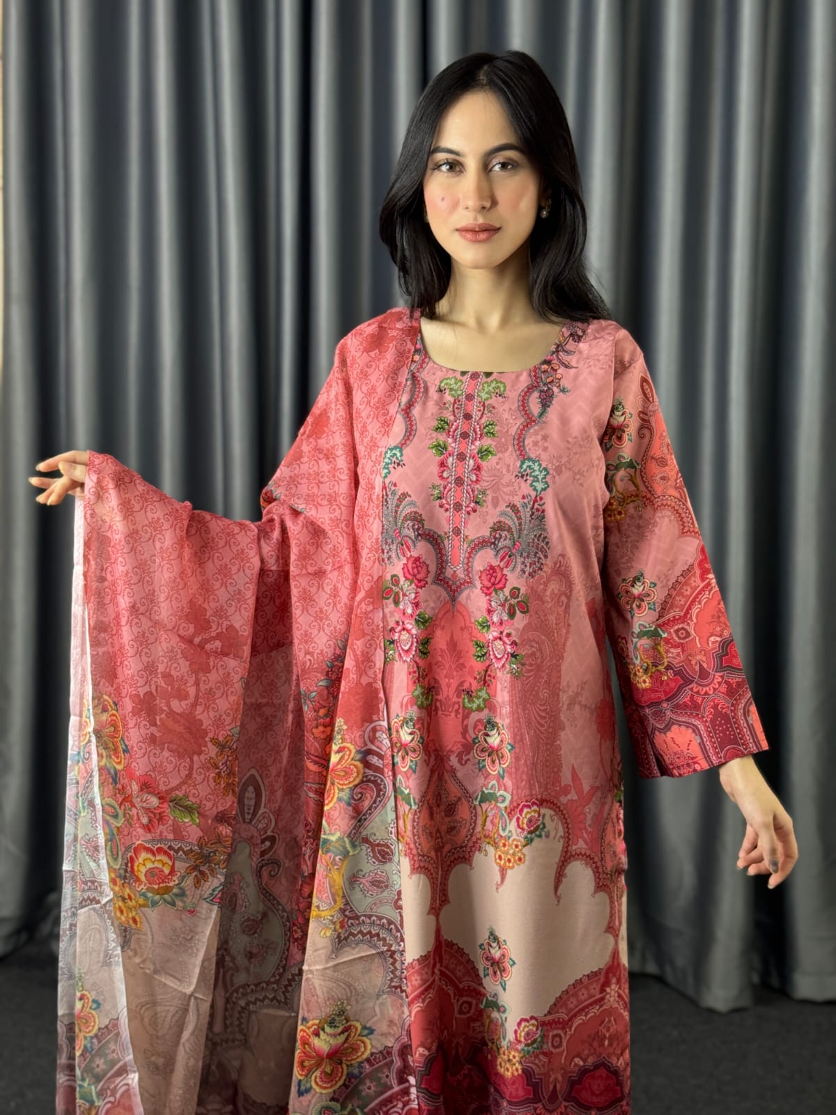 Digital Print Three Piece