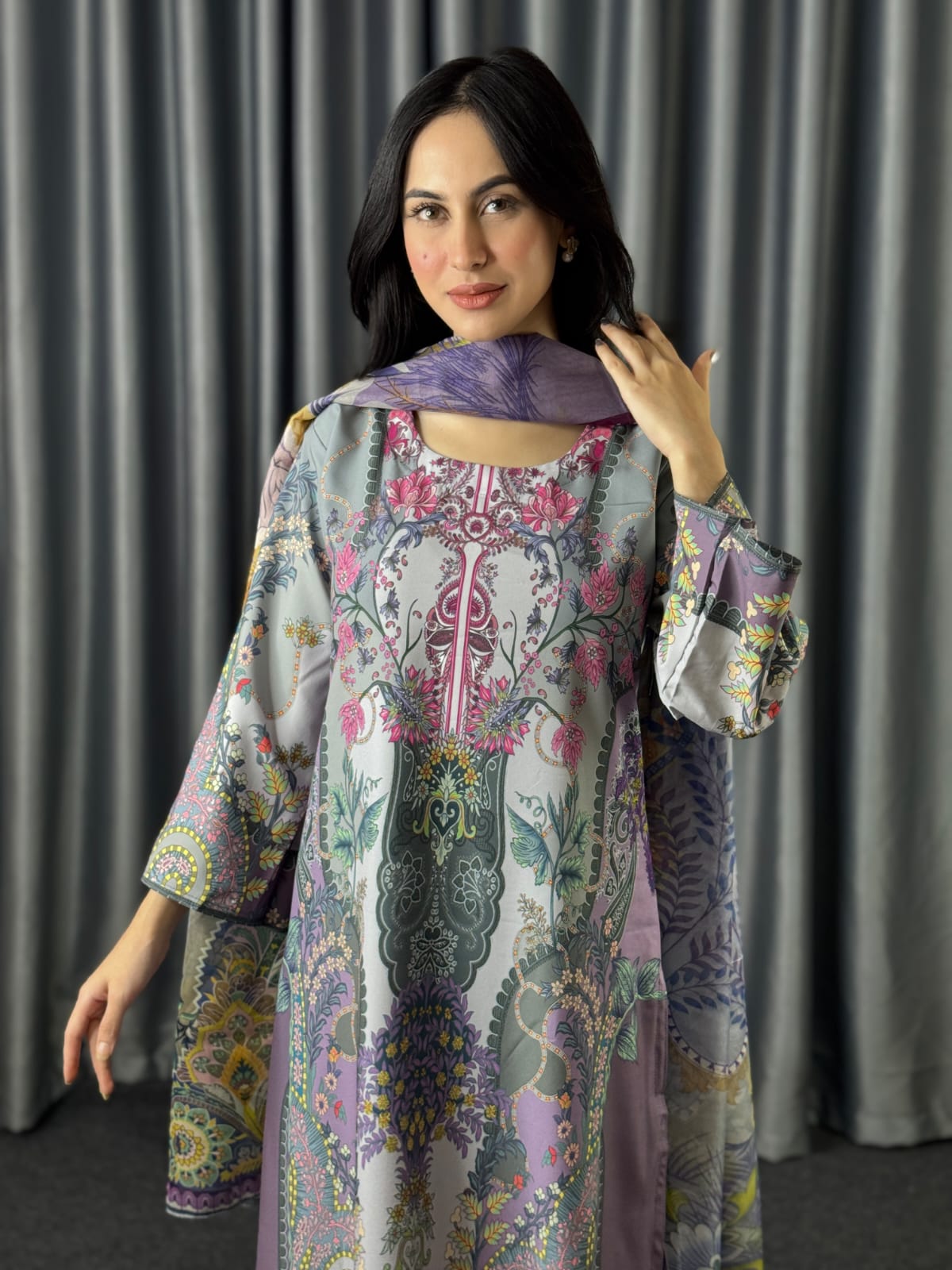 Digital Print Three Piece