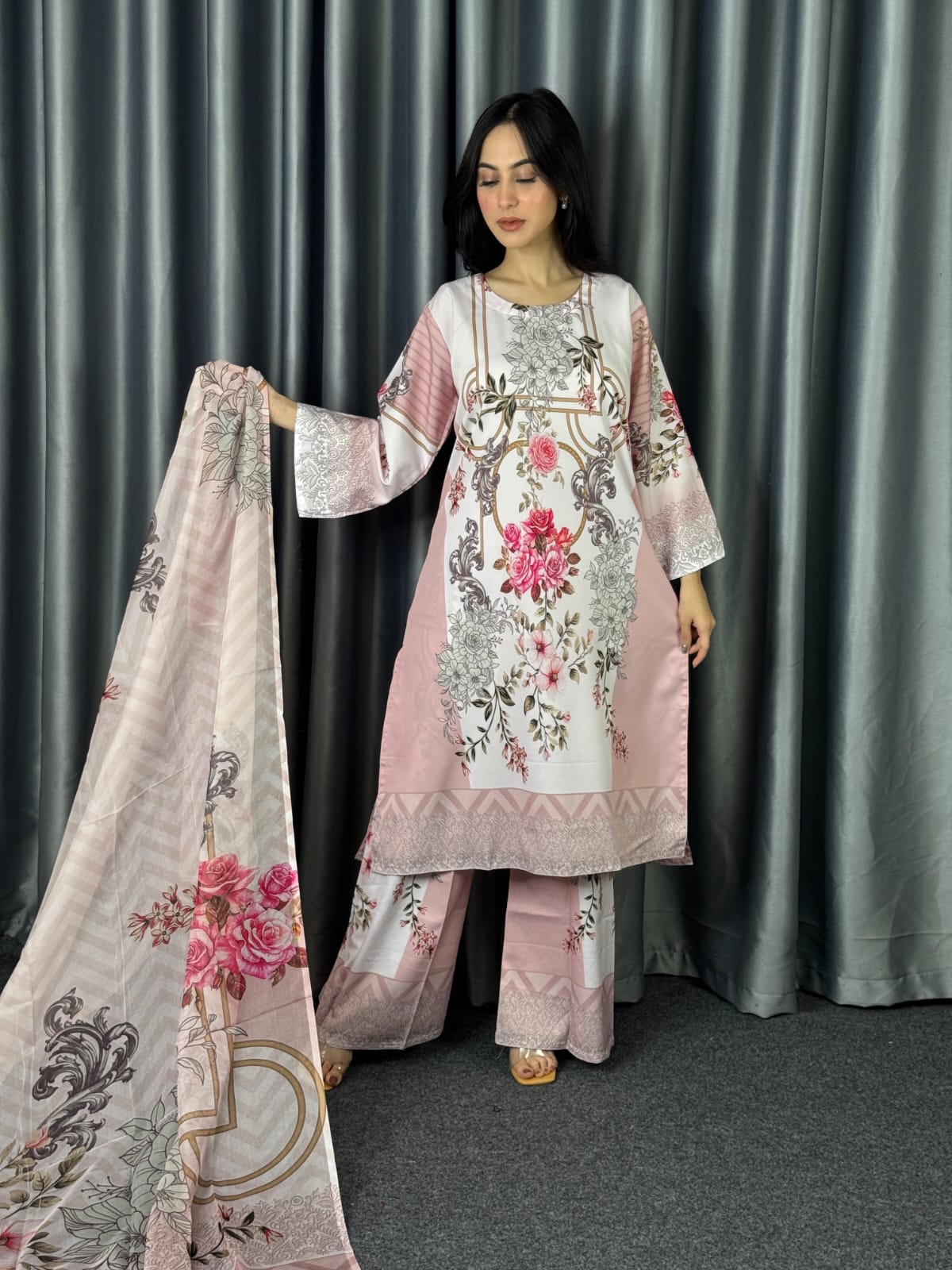 Digital Print Three Piece