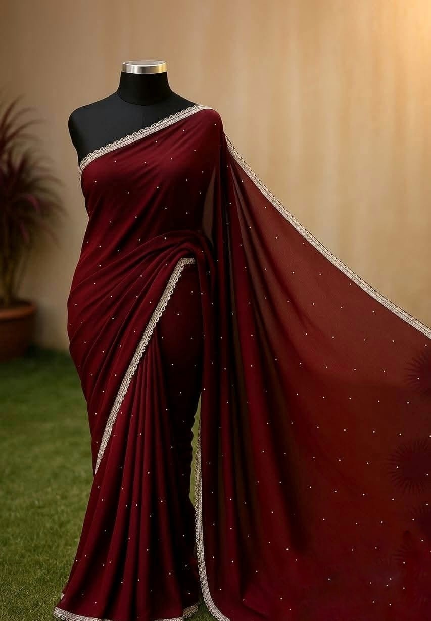 soft Georgette sharee