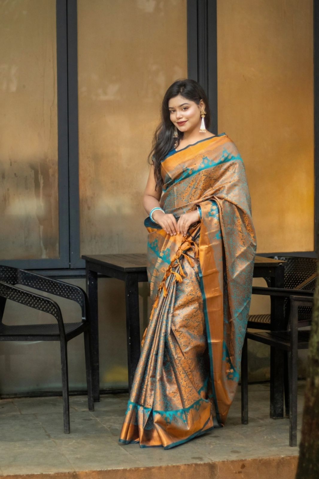 Kanjivaram katan Sharee