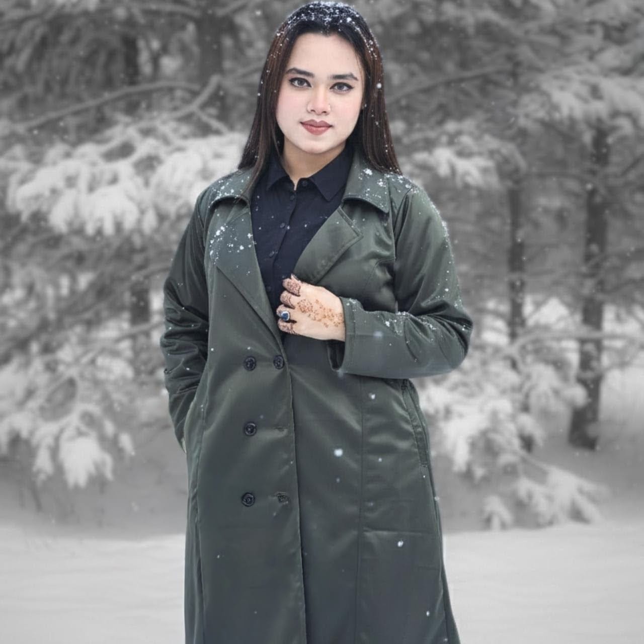 Stylish Ladies Overcoat