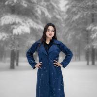 Stylish Ladies Overcoat