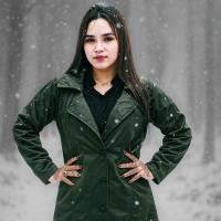 Stylish Ladies Overcoat