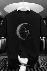 Drop Shoulder Tshirt with DTF Print