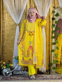 Indian Weightless Georgette Three-Piece