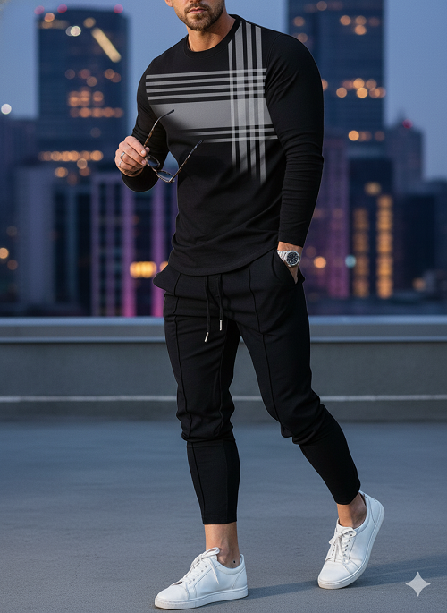 Nazmas Full Sleeve T-Shirt Set - Shop Online for Best Prices