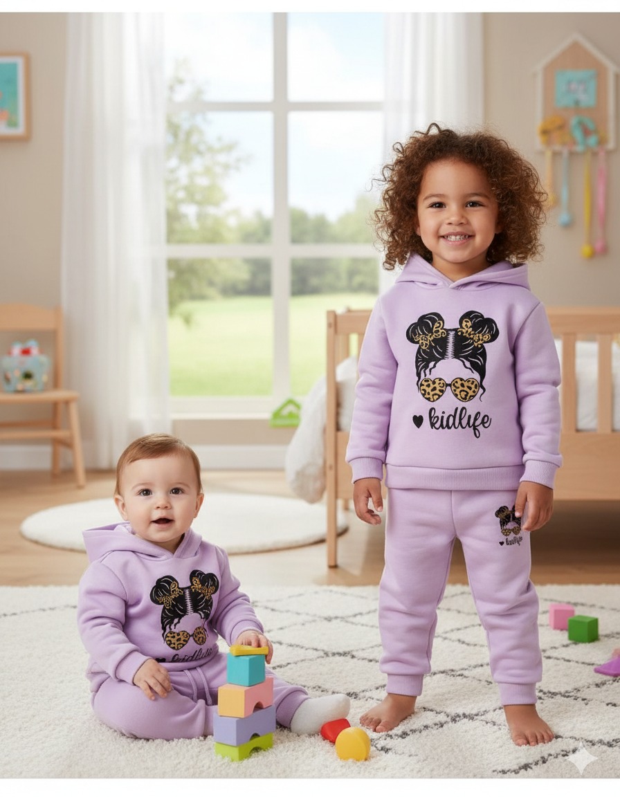 Elegant Stylish Baby Hoodie Set